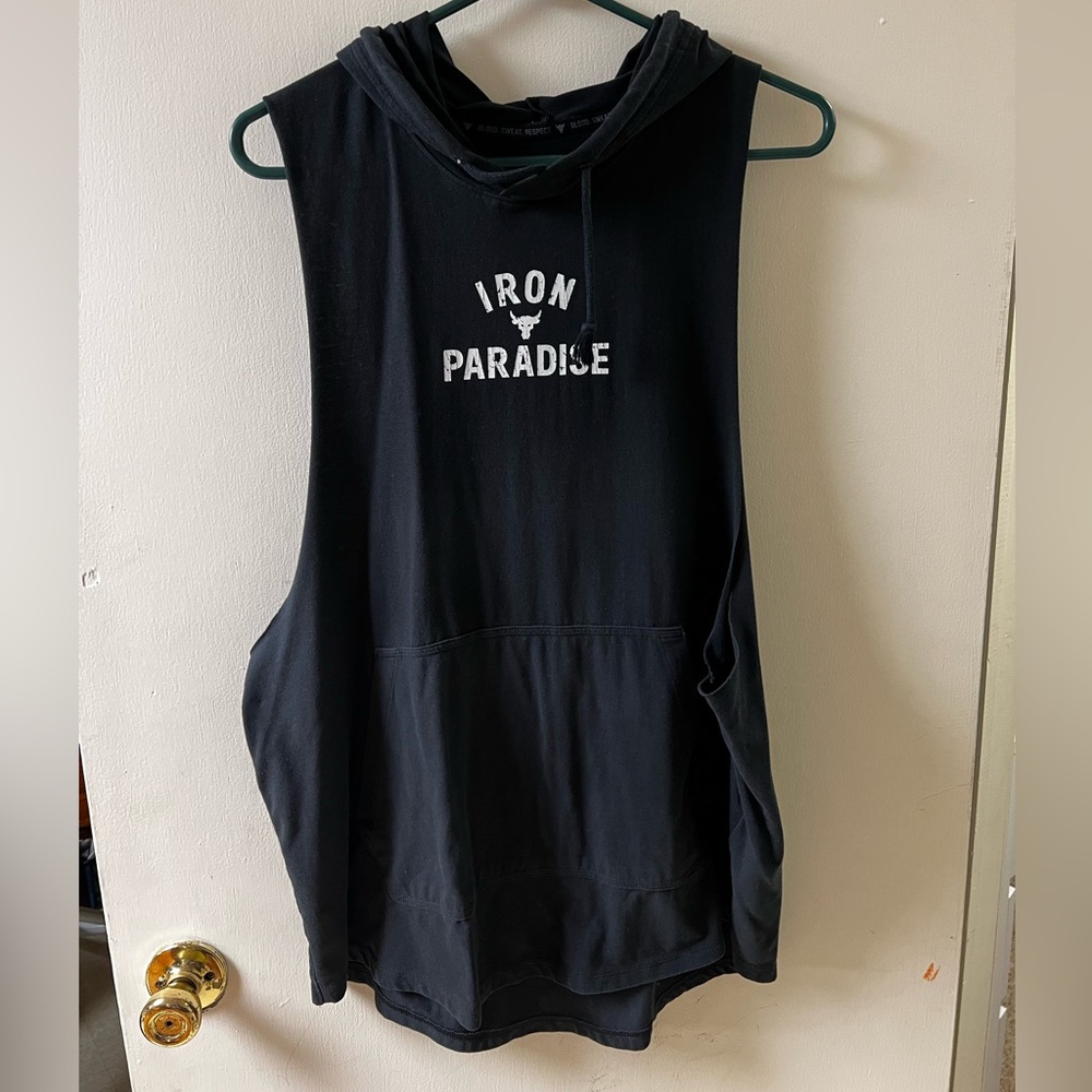 Project Rock Graphic Tank top hoodie